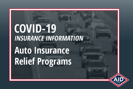 COVID-19 Premium Relief for Auto Insurance Customers